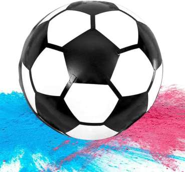 Gender Reveal Fussball Pink